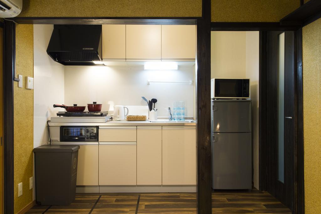 Kamigata Oyado Hachijo Villa Kyoto Bagian luar foto